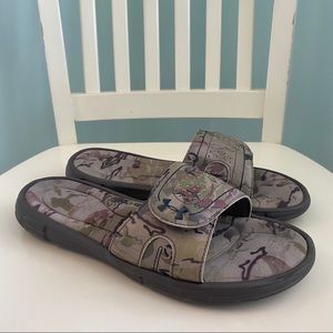 Under Armor Ignite Camo Slides